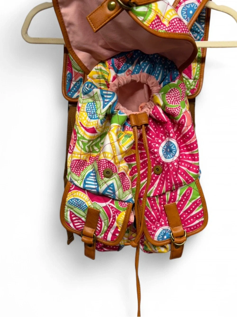 Soft Blush Pink Lined Bag Interior - Picture 4 of 8